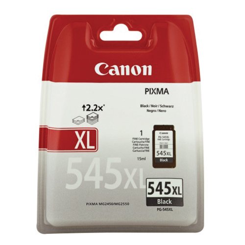 Mustekasetti Canon PG-545XL musta