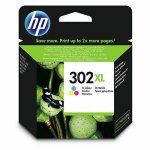 Mustekasetti HP 302XL F6U67AE 3-väri värikasetti