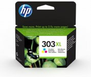 Mustekasetti HP 303XL T6N03AE 3-väri värikasetti