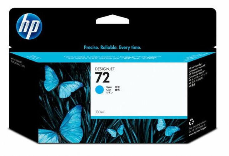Mustekasetti HP 72 C9371A cyan värikasetti