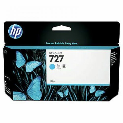 Mustekasetti HP 727 B3P19A cyan värikasetti