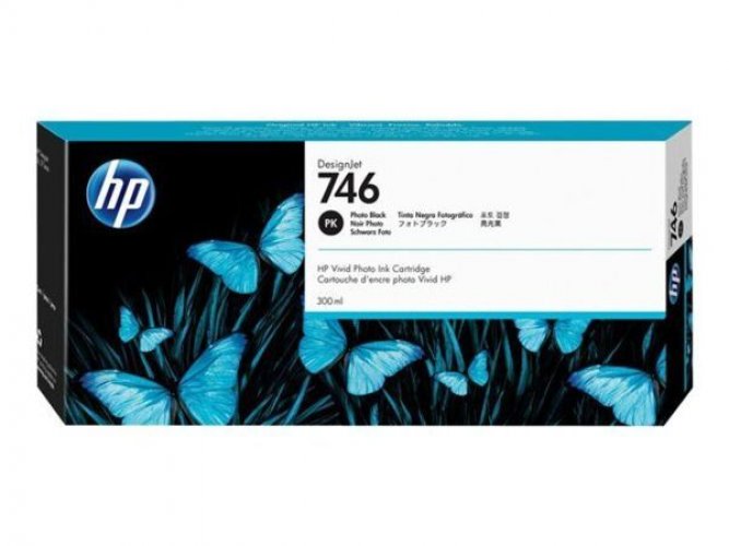 Mustekasetti HP 746 P2V82A vaalea musta värikasetti