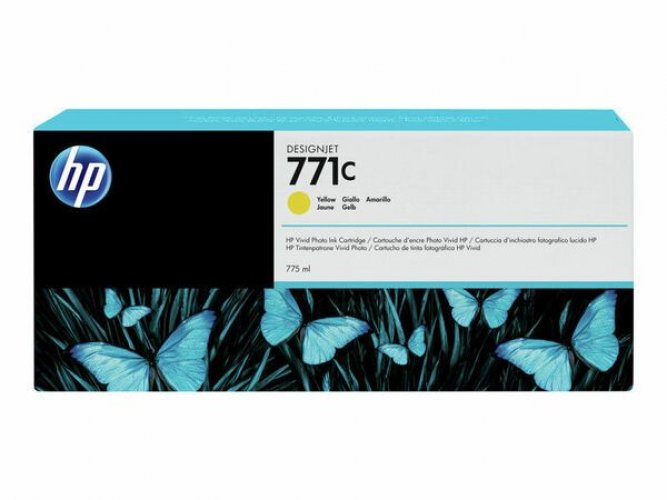 Mustekasetti HP 771C B6Y10A keltainen värikasetti