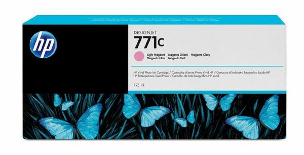 Mustekasetti HP 771C B6Y11A vaalea magenta värikasetti