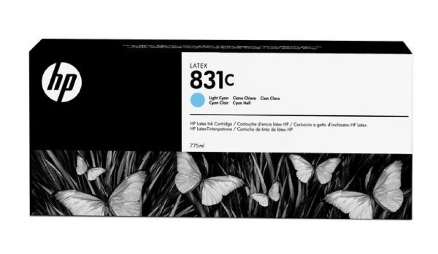 Mustekasetti HP 831C CZ698A vaalea cyan värikasetti
