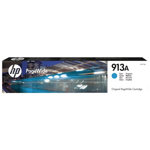 HP 913A F6T77AE mustesuih.patruuna cyan