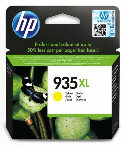 Mustekasetti HP 935XL C2P26AE keltainen värikasetti