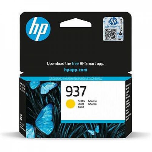 Mustekasetti HP 937 4S6W4NE keltainen värikasetti