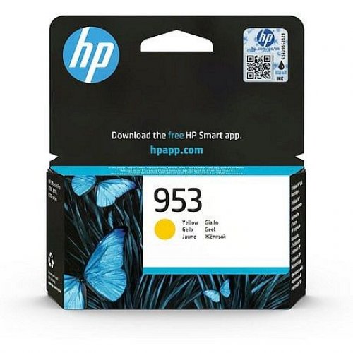 Mustekasetti HP 953 F6U14AE keltainen värikasetti