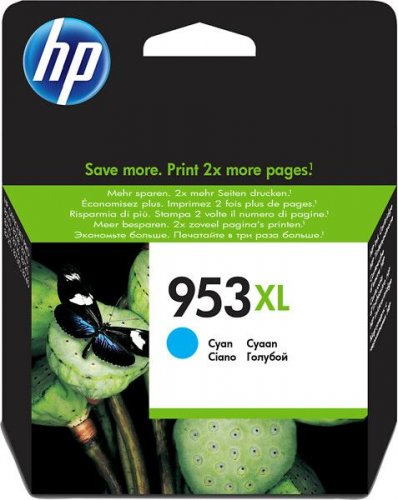 Mustekasetti HP 953XL F6U16AE cyan värikasetti