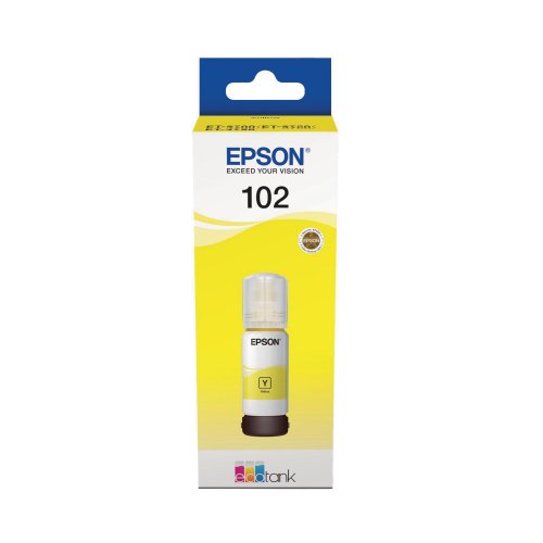 Mustesäiliö Epson 102 keltainen, hinta 10,17€