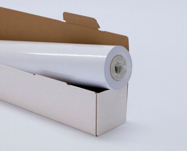Mustesuihkupaperi paperirulla 610mmx45mx50,8mm Coated STD 90g