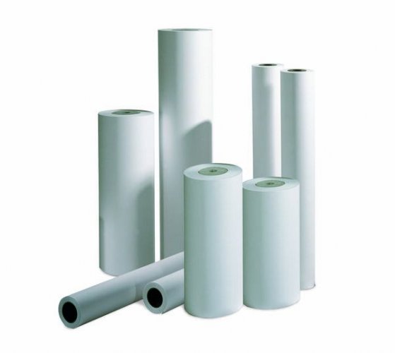 Mustesuihkupaperi paperirulla vedos 610mmx50mx50,8mm 80g