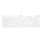 Näppäimistö Active Key QuickClean Medical Full-Size Wired irrotettava suoja