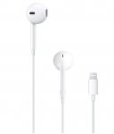 Nappikuulokkeet Apple EarPods Lightning liitäntä langallinen