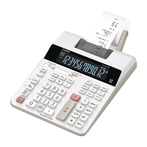 Nauhalaskin Casio fr-2650rc 12 numeron näyttö