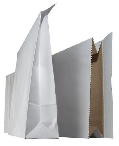 Näytepussi NP0TV valkoinen 160x330x60mm tarrasuljenta
