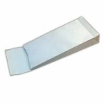 Näytepussi NP4TV valkoinen tarra 250x480x70mm 100kpl