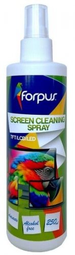 Puhdistussuihke Forpus näytöille TFT/LCD/LED 250ml