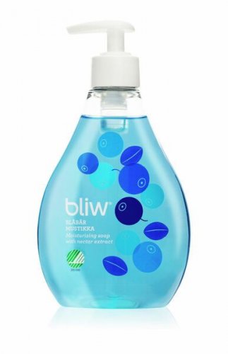 Nestesaippua Bliw mustikka 300ml pumppupullo