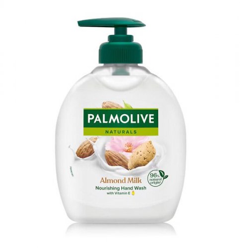 Nestesaippua Palmolive Milk and Almond 300ml pumppupullo