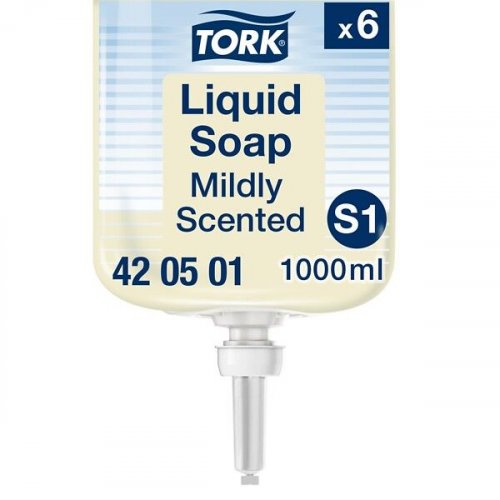 Nestesaippua Tork S1 Premium 6x1000ml täyttöpakkaus