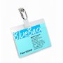 Nimikorttikotelo Durable 60x90mm nimilappu klipsi 
