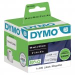 Lähetystarra dymo s0722430 101x54 220kpl
