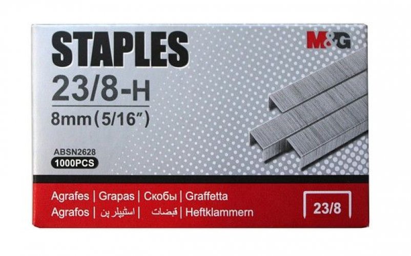 Nitojan Niitti MG Heavy Duty 23/8 sinkki 1000kpl