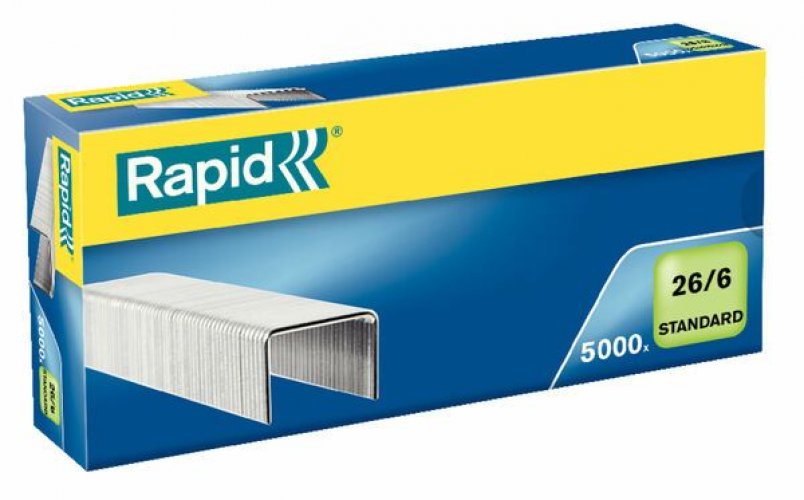 Nitojan Niitti Rapid Standard 26/6 Galv. 5000kpl