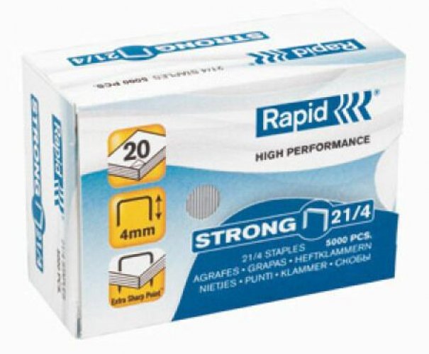 Nitojan Niitti Rapid Strong 21/4 galvanoitu 5000kpl