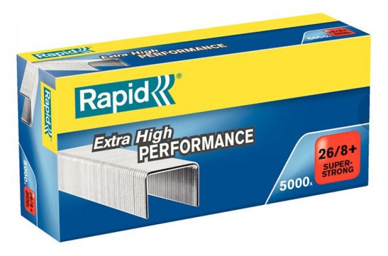 Nitojan Niitti Rapid SuperStrong 26/8+ galvanoitu 5000kpl