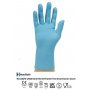 Nitriilikäsine HandSafe GN90 8/Medium sininen puuteriton 200kpl