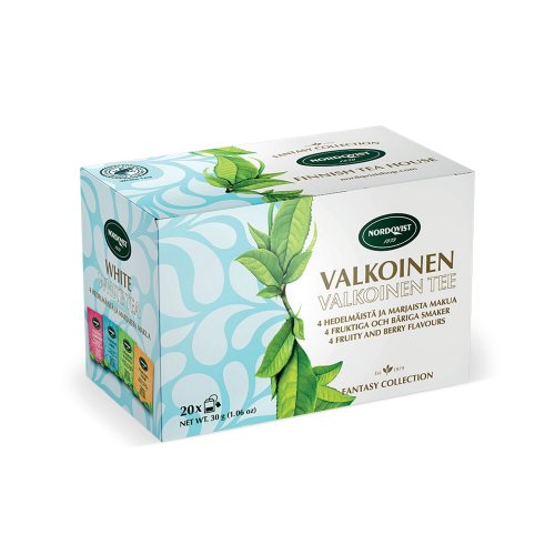 Nordqvist Valkoinen Tee lajitelma 20kpl