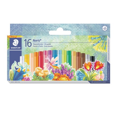öljypastelliliitu Staedtler noris club värilajitelma 16kpl