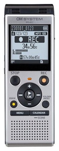 Olympus WS-882 stereo sanelin 4GB 3,5 mm mikrofoniliitäntä