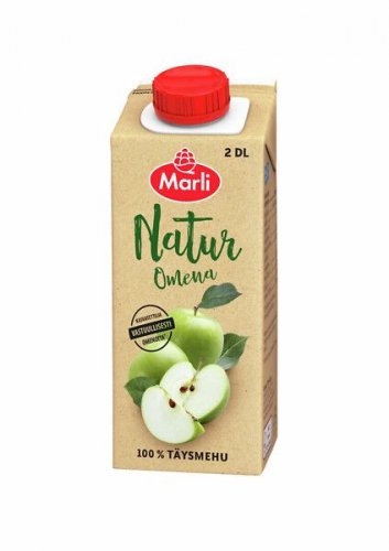 Omenatäysmehu Marli Natur 15x200ml
