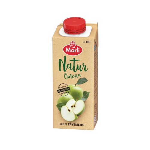 Omenatäysmehu Marli natur 2dl 15kpl