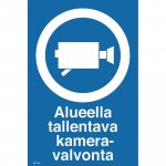 Opaste alueella tallentava kameravalvon