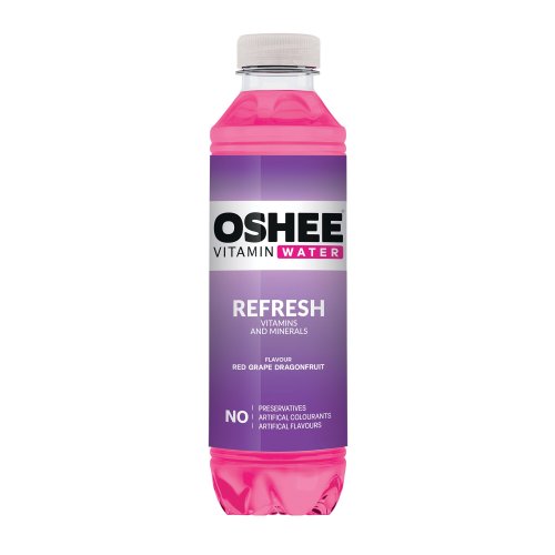 oshee vitamiinivesi refresh 555ml 6kpl