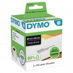 dymo s0722370 pieni osoitetar. 89x28 2kpl