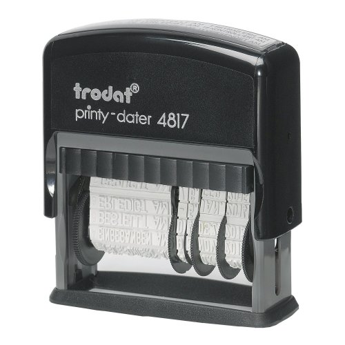 Päiväysleimasin Trodat 4817 vaiht. tekst
