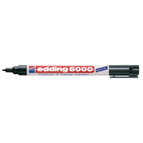 Pakastemerkintäkynä Edding e-8000 1mm musta
