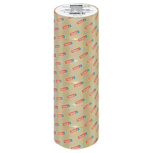 Pakkausteippi Tesa® pp 50mm x 66m kirkas 6kpl
