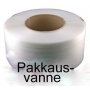 Pakkausvanne 16 mm 1500 m valkoinen