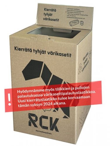 Palautussäkki ja sulkija