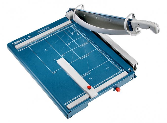 Paperileikkuri giljotiini Dahle 565 profiili