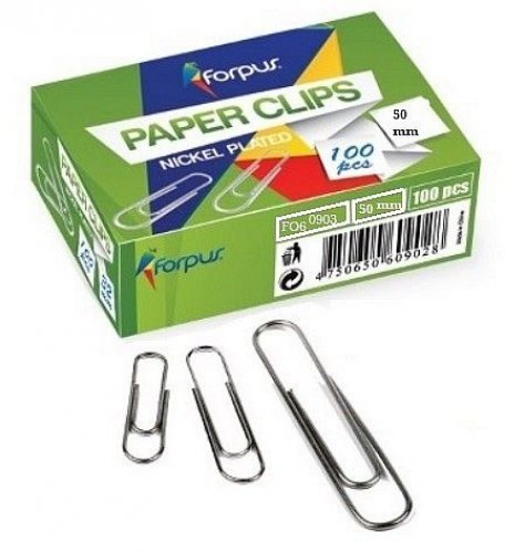 Paperiliitin 50 mm 100 kpl sinkitty 100kpl/ras