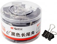 Paperipuristin MG 19mm musta 40kpl