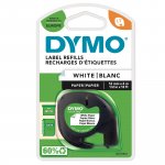 Paperiteippi Dymo letratag s0721520 12mm